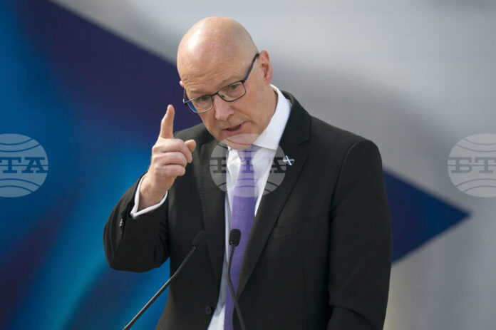 Първият министър на Шотландия Джон Суини се срещна с президента Първият министър на Шотландия Джон Суини се срещна с президента на САЩ Доналд Тръмп, за да обсъдят митата върху уискито