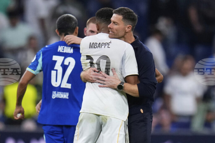 Реал Мадрид се добра до успех в намален състав срещу Олимпик Марсилия след голове от дузпи на Килиан Мбапе