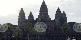 Реставрацията на древен храм в Северозападна Камбоджа е към края си