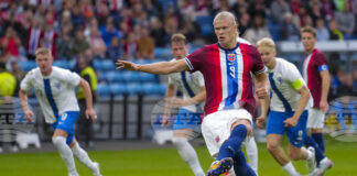 С гол на Ерлинг Холанд от дузпа Норвегия победи Финландия в контрола