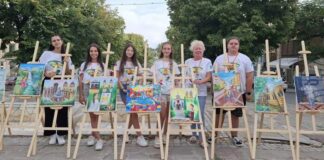 С изложба и награждаване завърши първият национален детски пленер „Попово – Бялото градче“