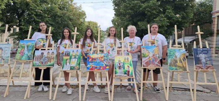 С изложба и награждаване завърши първият национален детски пленер „Попово – Бялото градче“