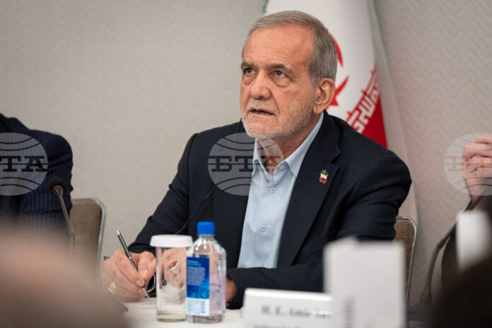 САЩ поискаха Иран да им предаде целия си запас от обогатен уран, в замяна на отлагане на санкциите, заяви Пезешкиан