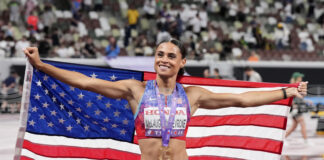 Сидни Маклафлин-Леврон спечели световната титла в бягането на 400 метра за жени с второто най-добро време в историята