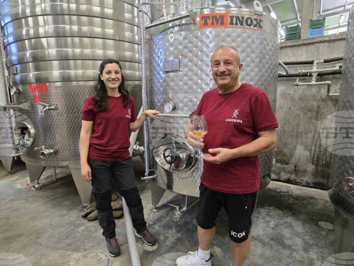 Винарна "Ахинора" залага за първи път тази година на естествено пенливо вино
