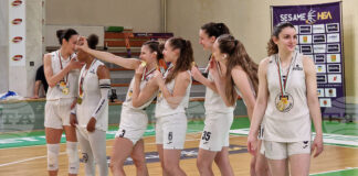 Женският баскетболен отбор на Монтана 2003 завърши на второ място на турнир в Гърция