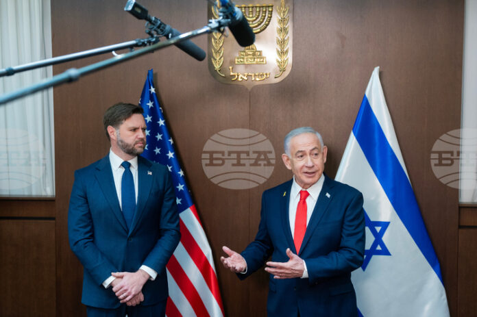 Американският вицепрезидент Ванс заяви, че Западният бряг няма да бъде Американският вицепрезидент Ванс заяви, че Западният бряг няма да бъде анексиран от Израел