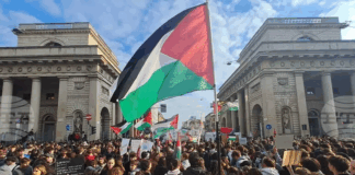 АНСА: В цяла Италия днес се организира обща стачка и протести в подкрепа на флотилията "Глоубъл Сумуд"