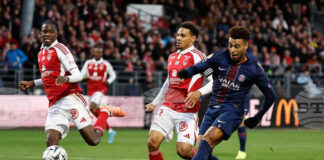 Ашраф Хакими с първите си два гола в Лига 1 донесе победа на Пари Сен Жермен над Брест