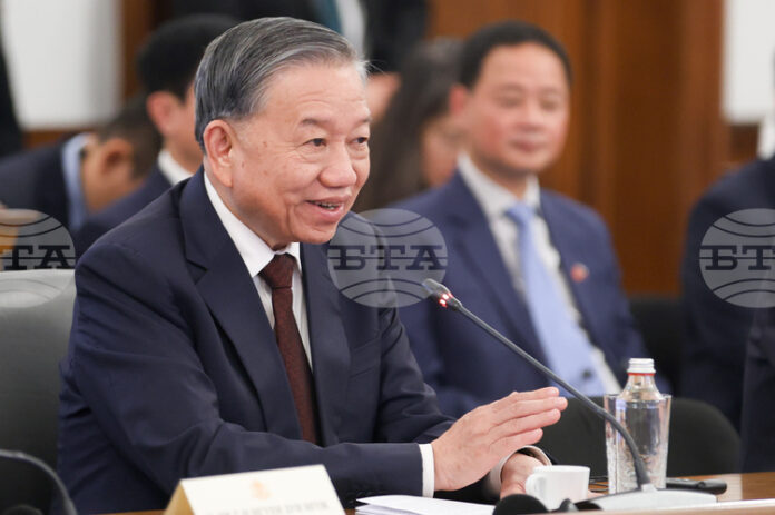 България е първият ни стратегически партньор на Балканите, каза генералният секретар на Виетнамската комунистическа партия То Лам