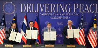 Доналд Тръмп подписа икономически споразумения с Тайланд и Камбоджа