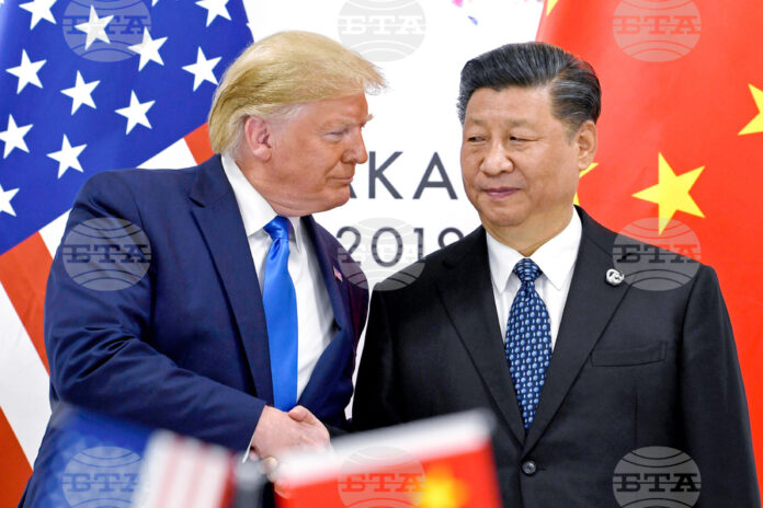 Си Цзинпин и Тръмп Си Цзинпин и Тръмп