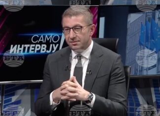 премиерът на Северна Македония Християн Мицкоски