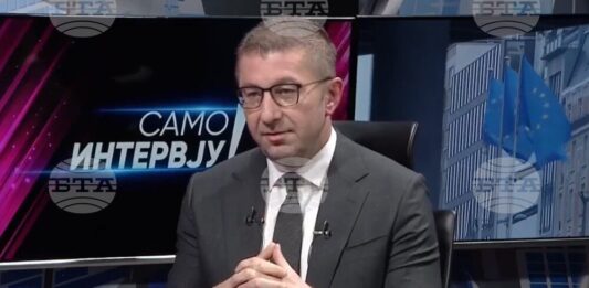 премиерът на Северна Македония Християн Мицкоски