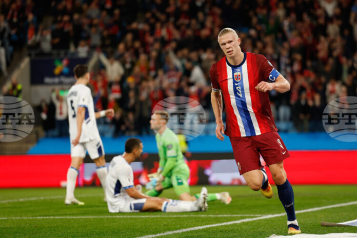 Холанд с хеттрик за категоричен успех на Норвегия, Унгария записа първа победа в квалификациите