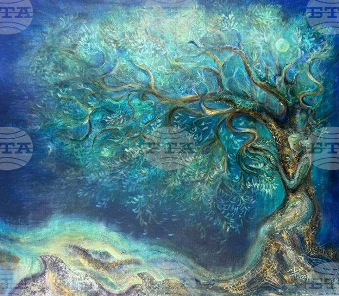 Художничката и антрополог д-р Достена Лаверн представя „Сътворения: гръцки мотиви“ в столична галерия