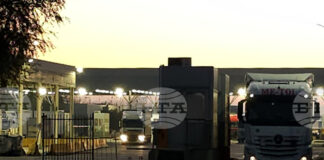 Интензивен е трафикът за товарни автомобили на граничните пунктове "Капитан Андреево" и "Лесово" тази вечер