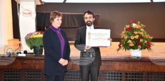 Италианският палеославист и българист проф. Алесандро Мария Бруни беше удостоен с диплом за чуждестранен член на БАН