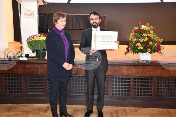 Италианският палеославист и българист проф. Алесандро Мария Бруни беше удостоен с диплом за чуждестранен член на БАН