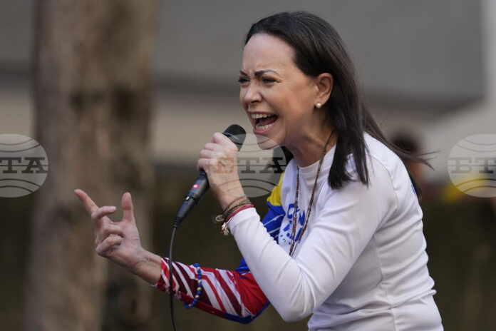 Израел каза, че Нобеловата лауреатка за мир Мачадо е разговаряла по телефона с премиера Нетаняху и е засвидетелствала подкрепата си за страната