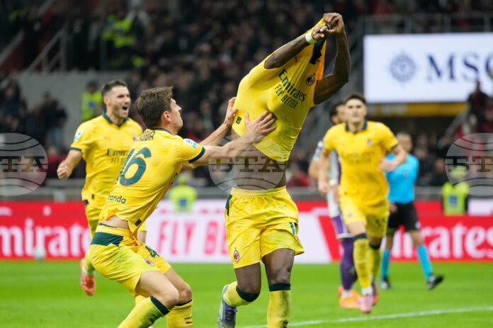 Матео Габиа спаси Рафаел Леао от глупав жълт картон Матео Габиа спаси Рафаел Леао от глупав жълт картон