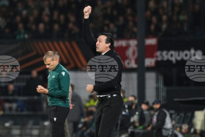 Мениджърът на Астън Вила Унай Емери след успеха над Фейенорд: Мениджърът на Астън Вила Унай Емери след успеха над Фейенорд: "Много се гордея с футболистите"