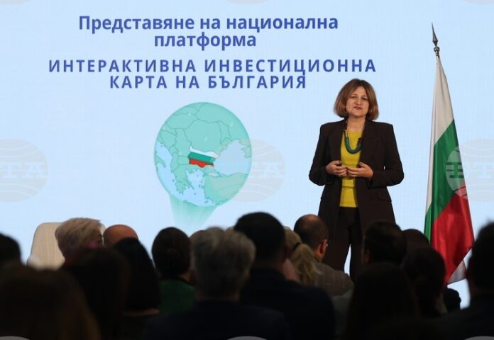 Мила Ненова от Българската агенция за инвестиции представи първата по рода си интерактивна инвестиционна карта на България