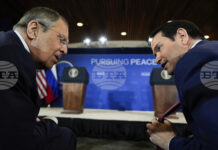 ОБНОВЕНА
                                                                                                Русия заяви, че Лавров и Рубио са провели "конструктивен" разговор преди срещата на върха