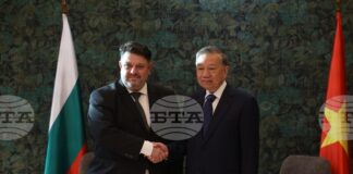 Развитието на двустранните отношения обсъдиха председателят на БСП Атанас Зафиров и генералният секретар на Виетнамската комунистическа партия То Лам