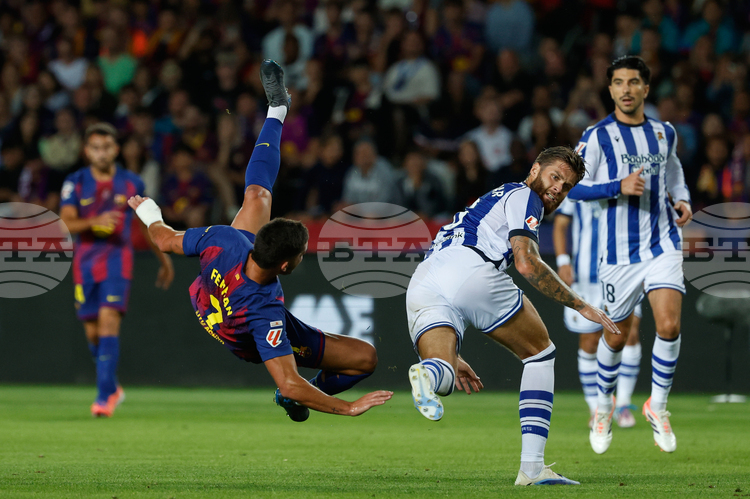 СподелиРеал Сосиедад постигна победа с 2 1 над Севиля в среща