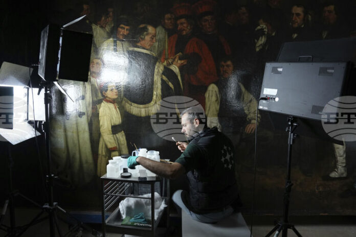 Шедьовър на художника Гюстав Курбе е изложен за първи път от 17 години във Франция