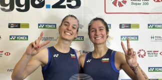 Стефани Стоева и Габриела Стоева достигнаха до полуфиналите и си гарантираха медал от турнир по бадминтон в Истанбул