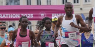 Титли за Кения при мъжете и при жените в 42-рото издание на Софийския маратон