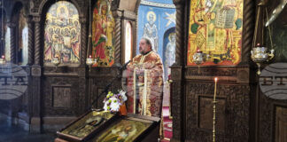 За словото, от което израства семето на спасението, говори отец Бисер Христов в храм „Св. Успение Богородично“ в Търговище