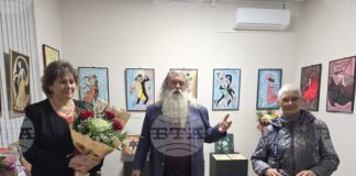 „Цвят и форма“ е втората самостоятелна изложба на Йорданка Кочкова, подредена в Плевен