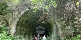 с. Гюешево - тунел - България - Р Северна Македония, снимка: БТА
