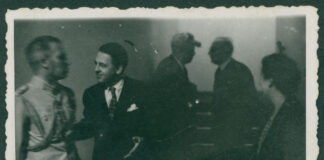 Симеон Радев, Тодор Павлов, и Мейнард Барнс (Maynard Barnes), дипломат, представител на САЩ в Съюзната контролна комисия. София. Б.д. ЦДА, ф. 77К, оп. 4, а.е. 1676