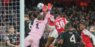 Арсенал нанесе първа загуба на Байерн Мюнхен през сезона