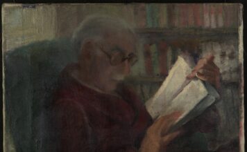 Симеон Радев. „Лица и събития от моето време“ – нов творчески подем и стотици страници спомени Бистра Винарова. Портрет на Симеон Радев. ЦДА, ф. 77К, оп. 3, а.е. 86