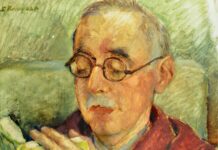 Бистра Винарова. Портрет на Симеон Радев. ЦДА, ф. 77К, оп. 3, а.е. 93