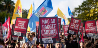 Десетки хиляди в Португалия протестираха срещу предложените трудови реформи