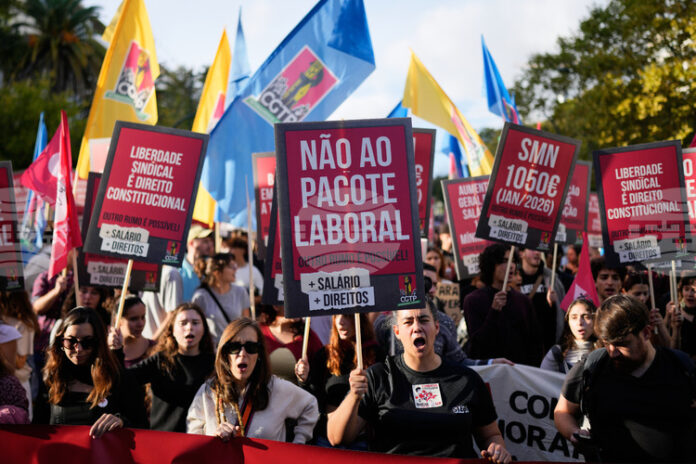 Десетки хиляди в Португалия протестираха срещу предложените трудови реформи