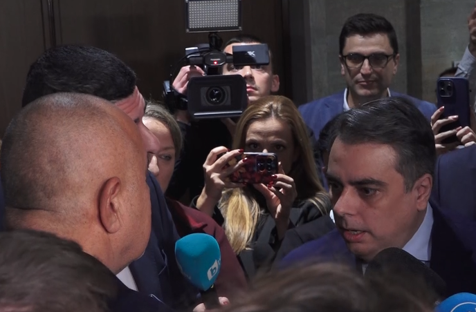 Размяната на реплики между Бойко Борисов Асен Василев и Ивайло