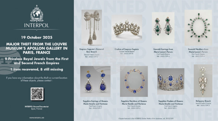 Френската полиция освободи под съдебен надзор жена, задържана за обира в Лувъра, съобщи прокуратурата в Париж