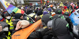 Германски министър разкритикува остро насилието от страна на протестиращи по време на учредяването на крайнодясна организация