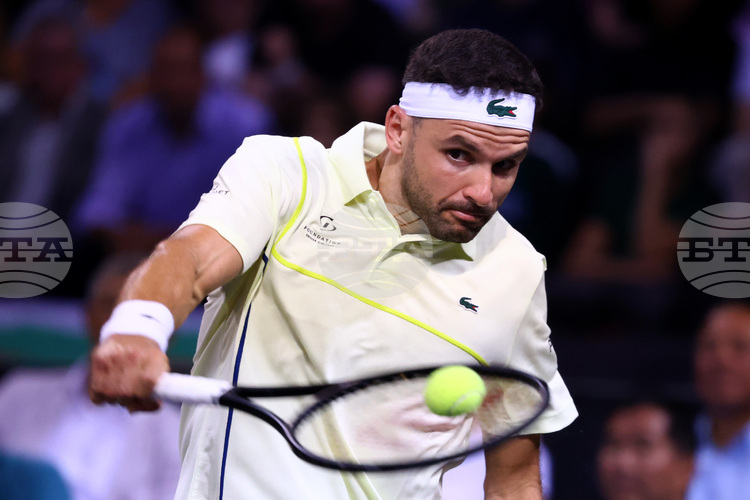 Най успешният български тенисист Григор Димитров се задържа на 44 то място