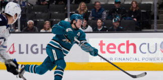 Канадецът Маклин Селебрини вече има 23 точки след гол и асистенция при победата на Сан Хосе над Уинипег в НХЛ