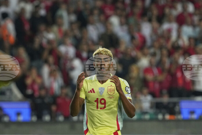 Ламин Ямал няма да участва в мачовете на испанския национален отбор по футбол срещу Грузия и Турция