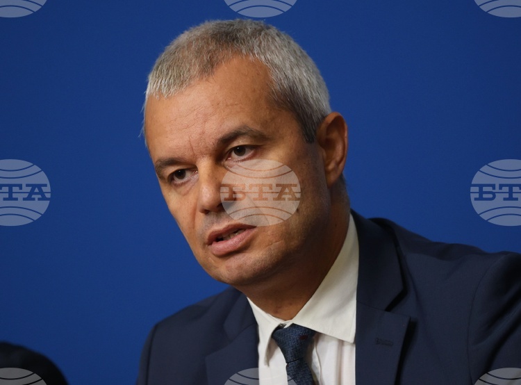 Костадин Костадинов председател на Възраждане имаше среща с бизнесмени във