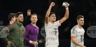 Луис Диас вкара два гола за Байерн в Париж, но получи и червен картон; Ливърпул, Атлетико (Мадрид) и Тотнъм с победи в Шампионската лига